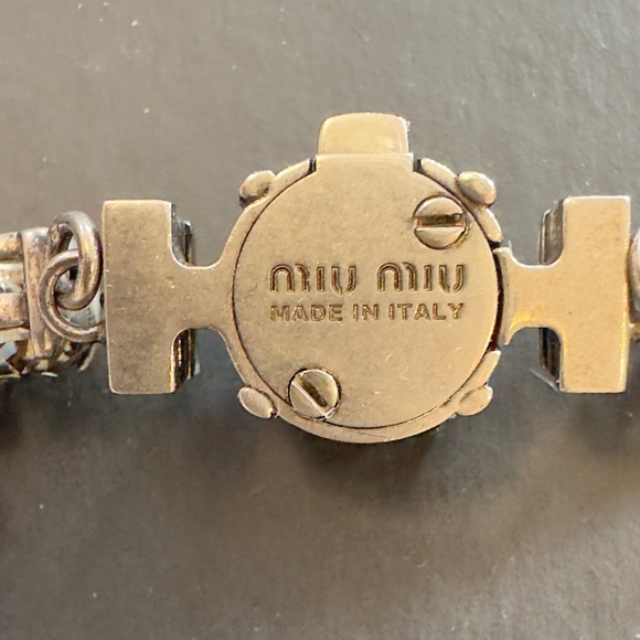 Authentic Miumiu necklace - Picture 3 of 5